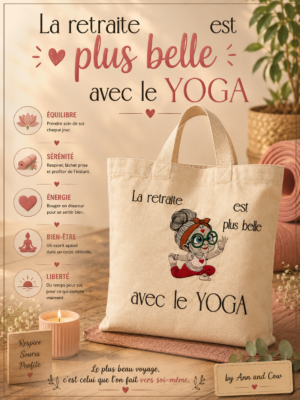 mamie retraitée qui fait du yoga