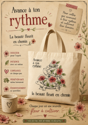 famille tortues avec des fleurs