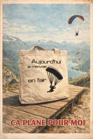 parapente qui s'envole